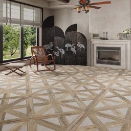 Cil Decor Silva płytka ścienno-podłogowa 100x100 cm beżowa-brązowa-szara-mix kolorów