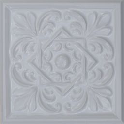 Cil Decor Relieve Cevica White Glossy dekor ścienny 15x15 cm