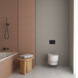 Cil Decor Match dekor ścienny 25x6,25 cm Curved Tan Matt