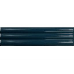 Cil Decor Match dekor ścienny 25x6,25 cm Curved Midnight Blue Gloss