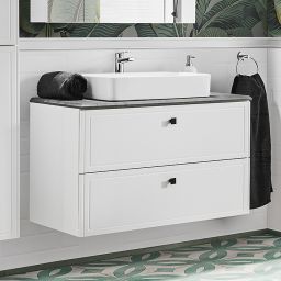 Comad Havana szafka 100x45,5x57 cm podumywalkowa wisząca biała HAVANAWHITE82-100