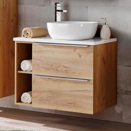 Comad Capri Oak szafka 60 cm podumywalkowa wisząca Dąb Craft Złoty CAPRIOAK820AFSC