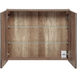 Comad Sante Fe Oak szafka 80x17x65 cm z lustrem dąb SANTA FE OAK 84-80-A-2D
