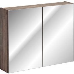 Comad Sante Fe Oak szafka 80x17x65 cm z lustrem dąb SANTA FE OAK 84-80-A-2D