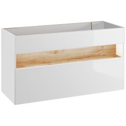 Comad Bahama White szafka 120 cm podumywalkowa wisząca Biel Alpejska/Dąb Wotan BAHAMAWHITE854FSC