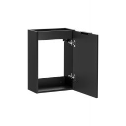 Comad Adel Black szafka 40x22x57 cm podumywalkowa wisząca czarna ADEL BLACK 82-40-B-1D