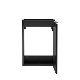 Comad Adel Black szafka 40x22x57 cm podumywalkowa wisząca czarna ADEL BLACK 82-40-B-1D