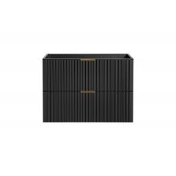 Comad Adel Black szafka 80x46x57 cm podumywalkowa wisząca czarna ADEL BLACK 82-80-B-2S