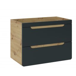Comad Aruba Cosmos szafka 80x46 cm podumywalkowa wisząca dąb craft zloty/szary kosmos ARUBACOSMOS821-80CMFSC