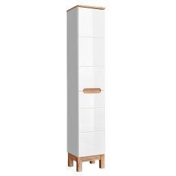 Comad Bali White szafka 35x33x187 cm boczna stojąca biała BALI WHITE 804 FSC