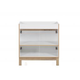 Comad Bali White szafka 80x45x84 cm podumywalkowa stojąca biała-dąb BALIWHITE821-80CMFSC