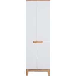 Comad Bali White szafka 60x33x187 cm boczna stojąca biała BALI WHITE 900 FSC