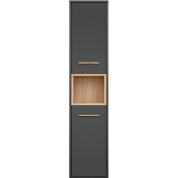 Comad Borneo szafka 170 cm boczna wysoka wisząca Szary Cosmos/Dąb Artisan BORNEOCOSMOS800FSC