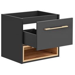 Comad Borneo szafka 60 cm podumywalkowa wisząca Szary Cosmos/Dąb Artisan BORNEOCOSMOS820FSC