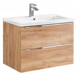 Comad Capri Oak szafka 80 cm podumywalkowa wisząca Dąb Craft Złoty CAPRIOAK821AFSC