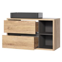 Comad Devon szafka 100x45,5x59,8 cm podumywalkowa wisząca grafitowa DEVON823-100CMFSC