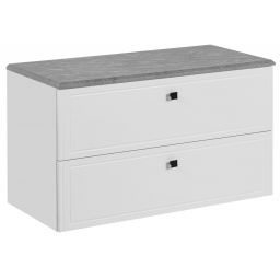 Comad Havana szafka 100x45,5x57 cm podumywalkowa wisząca biała HAVANAWHITE82-100