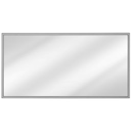 Comad Alice lustro 68x123 cm prostokątne rama czarna LUSTROALICE120