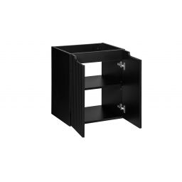 Comad Nova Black szafka 50x39x57 cm czarna NOVA BLACK D2 82-50-2D