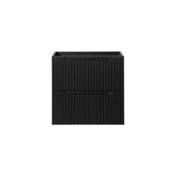 Comad Nova Black szafka 60x39x57 cm podumywalkowa wisząca czarna NOVA BLACK D2 82-60-2S