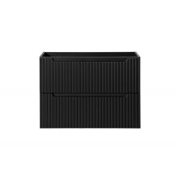 Comad Nova Black szafka 80x39x57 cm podumywalkowa wisząca czarna NOVA BLACK D2 82-80-2S