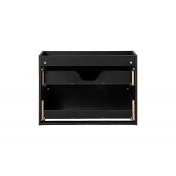 Comad Nova Black szafka 80x39x57 cm podumywalkowa wisząca czarna NOVA BLACK D2 82-80-2S