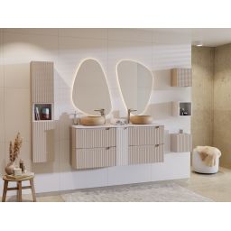 Comad Nova Cashmere szafka 30x25x140 cm boczna wisząca kaszmir NOVA CASHMERE 80-03-2D