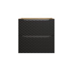 Comad Ocean Black szafka 60x46x57 cm czarna-dab OCEAN BLACK 82-60-2S