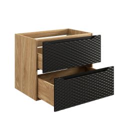 Comad Ocean Black szafka 70x46x57 cm czarna-dab OCEAN BLACK 82-70-2S