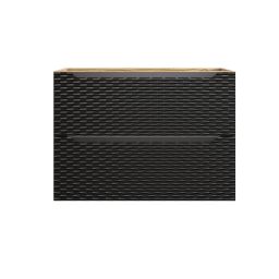 Comad Ocean Black szafka 80x46x57 cm czarna-dab OCEAN BLACK 82-80-2S
