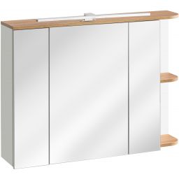 Comad Platinum szafka 94 cm lustrzana Biel Alpejska PLATINUM840FSC