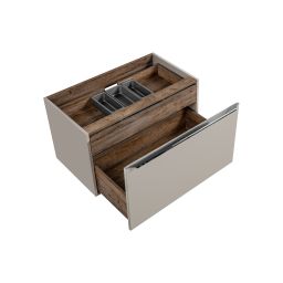 Comad Santa Fe Taupe szafka 80x46x46 cm podumywalkowa wisząca szara SANTA FE TAUPE 82-80-B-2S