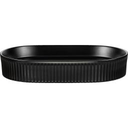 Comad Beyond 3 umywalka 56x36 cm owalna nablatowa czarna BEYOND 3 BLACK ( E-6531 )