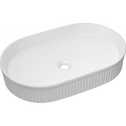Comad Beyond 3 umywalka 56x36 cm owalna nablatowa biała BEYOND 3 WHITE ( E-6531 )