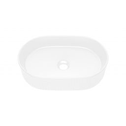 Comad Beyond 5 umywalka 48x32,5 cm owalna nablatowa biała BEYOND 5 WHITE ( E-6564 )