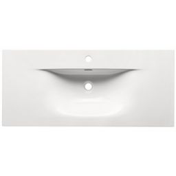 Comad Sky umywalka 121x46 cm prostokątna meblowa biała SKY120/DP-8099