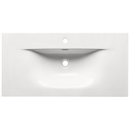 Comad Sky umywalka 91x46 cm wpuszczana prostokątna biały połysk SKY90/DP-8099