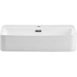 Comad Trust 2 umywalka 55x38 cm prostokątna nablatowa biała TRUST 2 WHITE ( E-6282 )