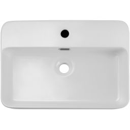 Comad Trust 2 umywalka 55x38 cm prostokątna nablatowa biała TRUST 2 WHITE ( E-6282 )