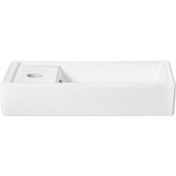 Comad Veda umywalka 40x22 cm prostokątna meblowa biała UM-VEDEA40