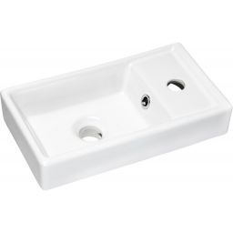 Comad Veda umywalka 40x22 cm prostokątna meblowa biała UM-VEDEA40