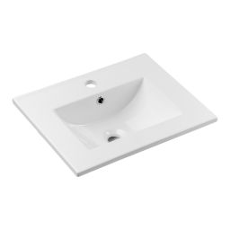 Comad Dance White umywalka 52x40 cm prostokątna meblowa biała UM2050RBDANCE50DP