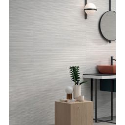 Colorker Linnear płytka ścienna 100x31,6 cm biała-szara