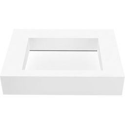 Cristalstone Linea Ideal umywalka 60x45 cm prostokątna ścienna biała U600-MCOLC/BO