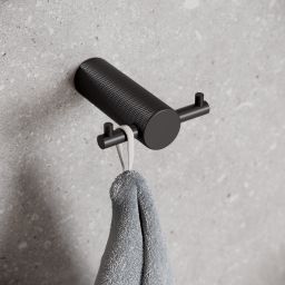 Cersanit Zen wieszak na ręcznik czarny S951-873