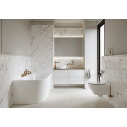 Cersanit Zen szczotka toaletowa stojąca miedź szczotkowana S951-879