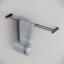 Cersanit Zen drążek na ręcznik czarny S951-885