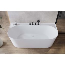 Cersanit Virgo bateria wannowo-prysznicowa nawannowa czarna S522-108