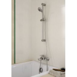 Cersanit Vero bateria wannowo-prysznicowa ścienna chrom S951-004