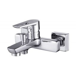 Cersanit Mille bateria wannowo-prysznicowa ścienna chrom S951-006